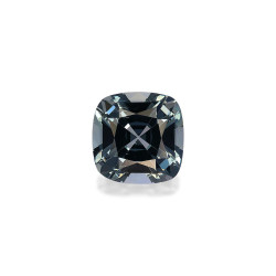 CUSHION-cut Grey Spinel...