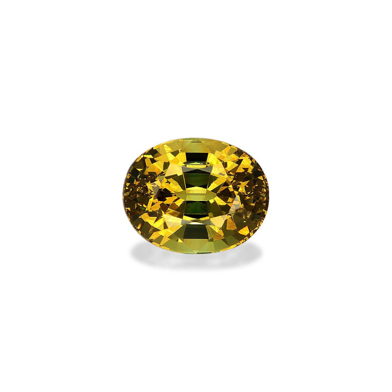 الجارنيت الأخضر الحجم بيضاوي Golden Yellow 7.10 